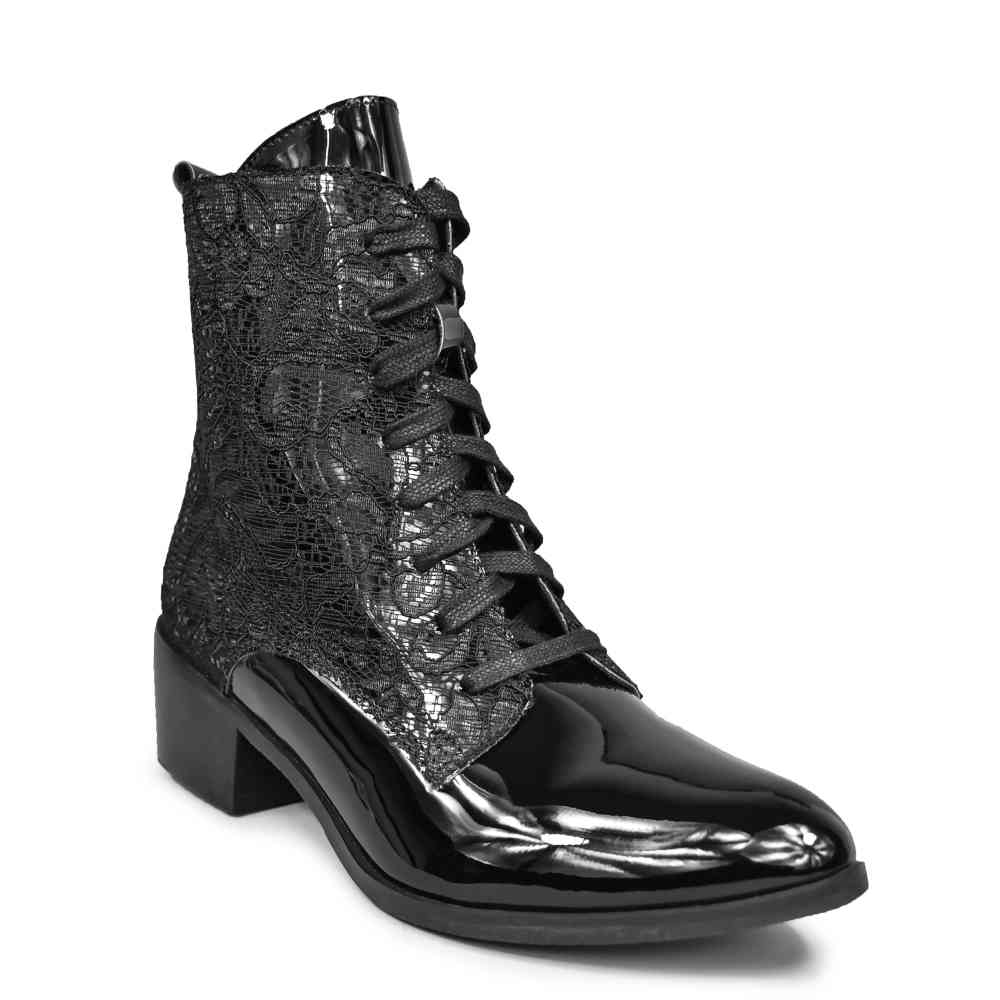 Altercore - Zelda Vegan Bottines - Noir